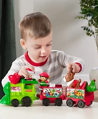 Little People Musical Christmas Train Toy