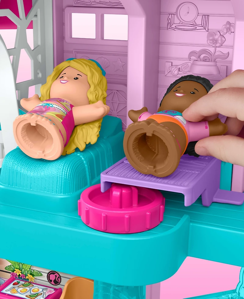Little People Barbie Beach House Playset