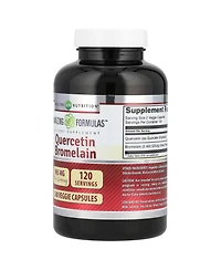 Amazing Nutrition Quercetin 800 Mg with Bromelain 165 Mg Veggie Capsules Supplement | Non-gmo