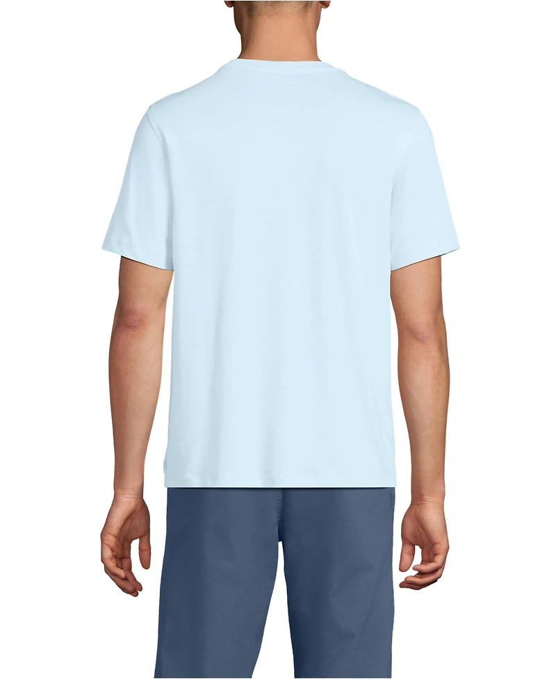 Lands' End Men's Short Sleeve Cotton Supima Tee