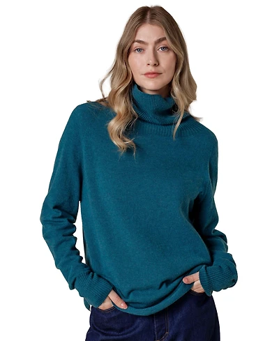 Celtic & Co. British Geelong Slouch Turtle Neck
