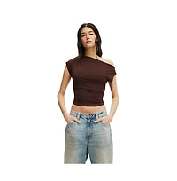 Cotton On Women's Georgie Off Shoulder Short Sleeve