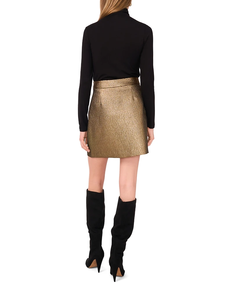 1.state Women's Zipper Mini Skirt