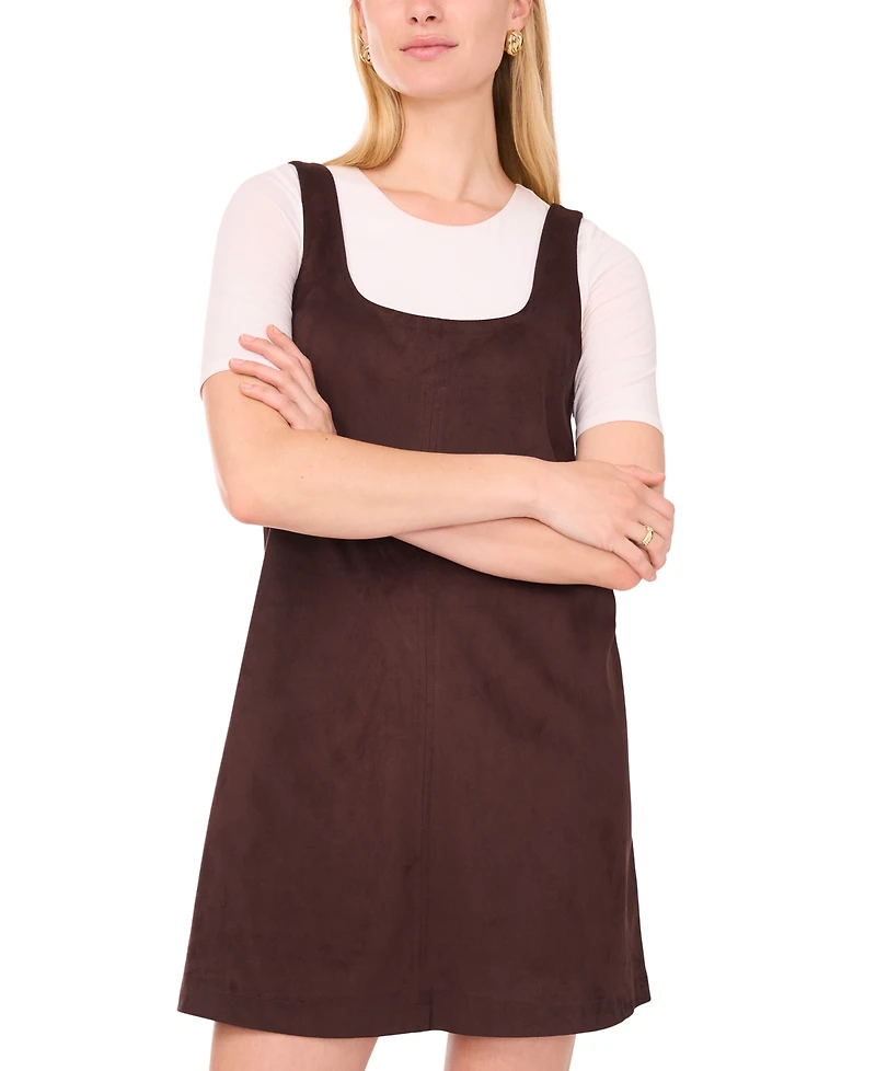 1.state Women's Sleeveless Short Shift Dress
