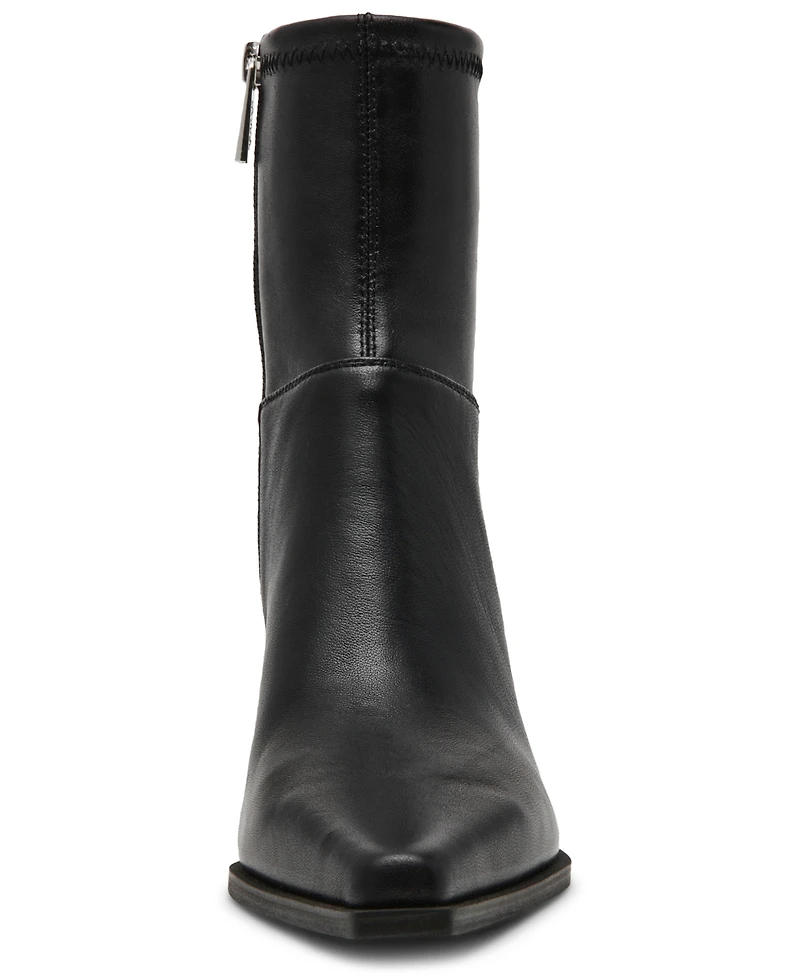 Steve Madden Stasia Kitten-Heel Sock Booties