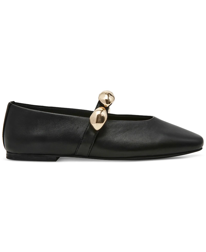 Steve Madden Poppin Embellished Mary-Jane Flats