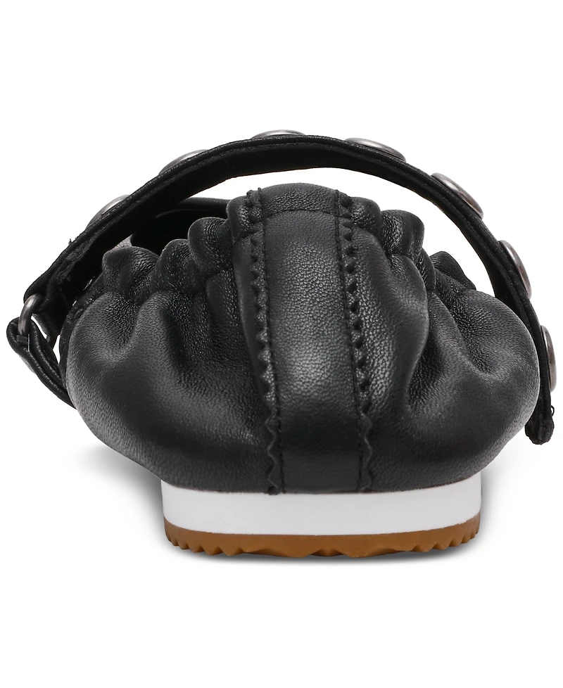 Steve Madden Anaya-St Studded Mary-Jane Ballet Flats