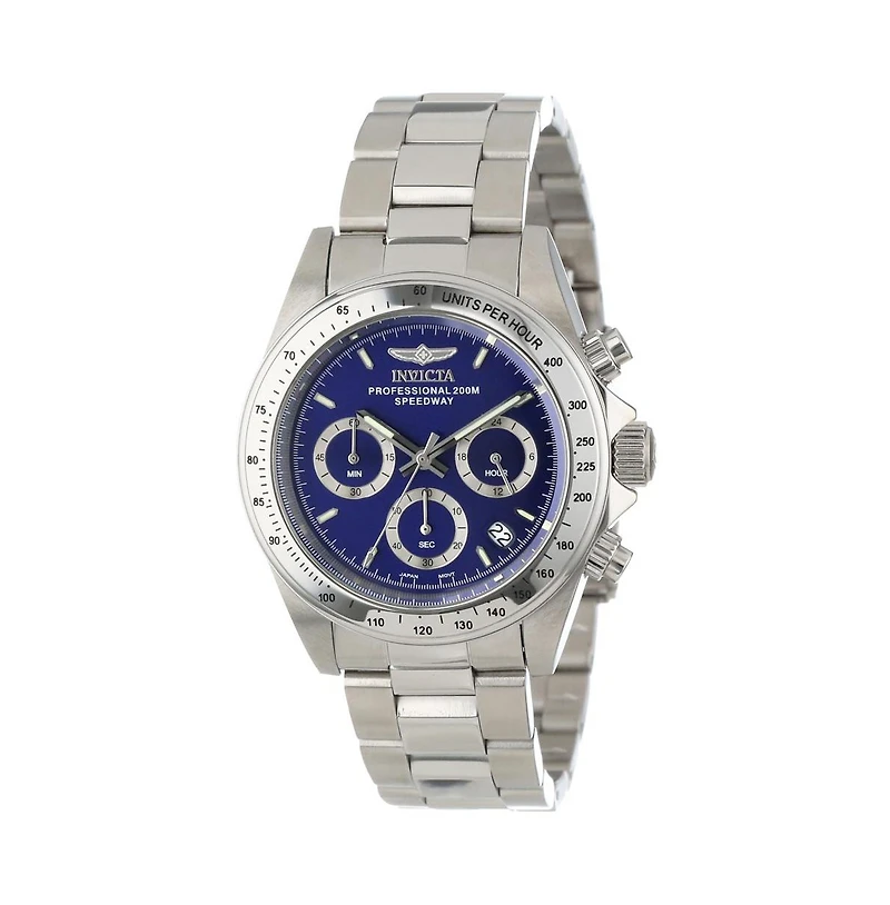 Invicta Men's 14382 Speedway Quartz Chronograph Blue Dial Watch