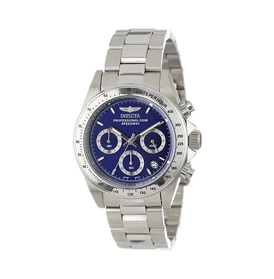 Invicta Men's 14382 Speedway Quartz Chronograph Blue Dial Watch