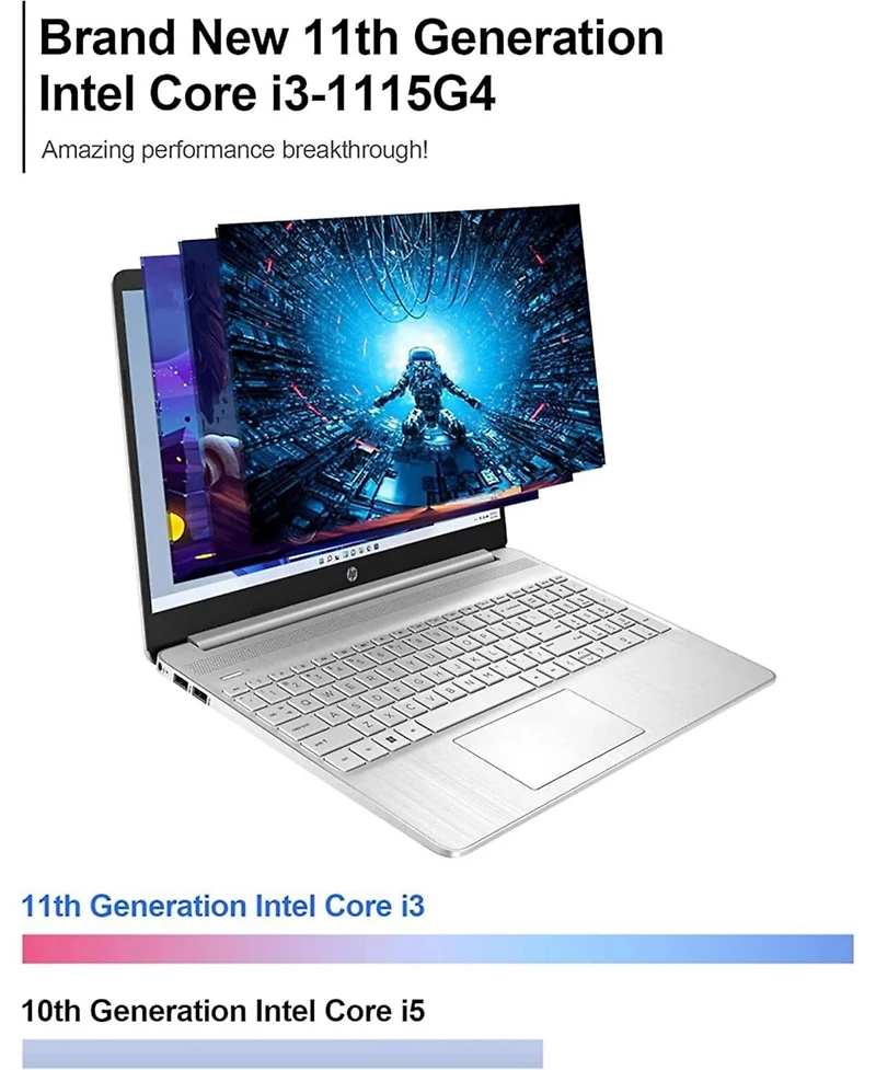 Kuu Pavilion 15.6" Hd Touchscreen Anti-Glare Laptop, 16GB Ram, 1TB Ssd Storage, Intel Core Processor up to 4.1GHz, Up to 11 Hours Long Battery Li