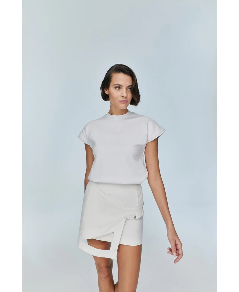 Jendue Women's Ron Eye Mini Skirt