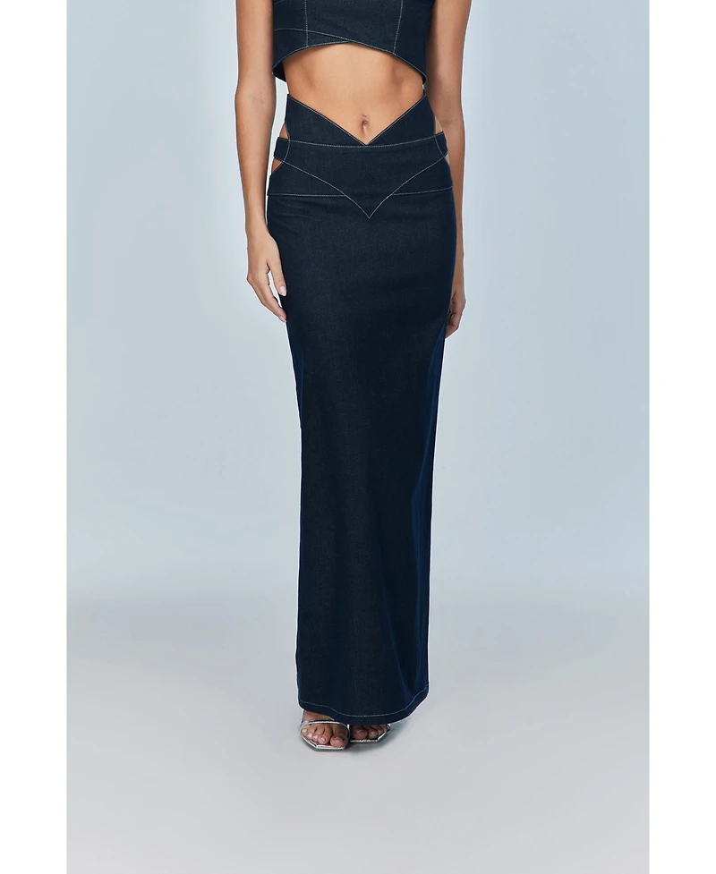 Jendue Women's Vonk Cut Out Skirt