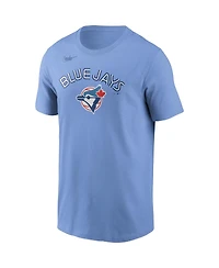 Nike Men's Roberto Alomar Powder Blue Toronto Jays Cooperstown Collection Name Number T-Shirt