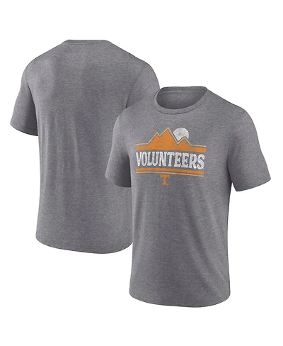 Fanatics Men's Heather Gray Tennessee Volunteers Favorite Play Tri-Blend T-Shirt