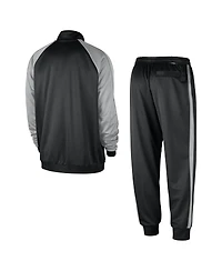 Nike Men's 2-Piece Black Brooklyn Nets 2024/25 City Edition Lightweight Full-Zip Jacket and Pants Set