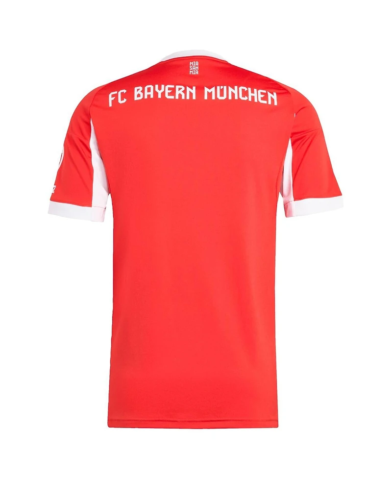 Adidas Men's Red Bayern Munich 2025/26 Home Replica Jersey