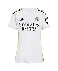 Adidas Women's White Real Madrid 2025/26 Home Replica Jersey