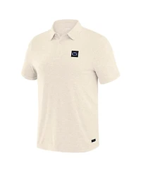 J. Palmer Men's White Penn State Nittany Lions Four Down Polo Shirt