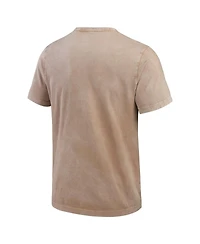 Darius Rucker Collection by Fanatics Men's Tan Milwaukee Brewers Sun Faded T-Shirt