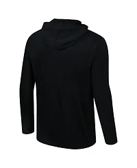 Colosseum Men's Black Colorado Buffaloes Color Pop Active Blend 2-Hit Long Sleeve Hooded T-Shirt
