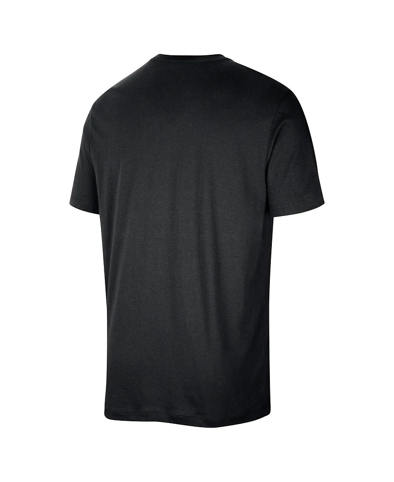 Nike Men's Black Los Angeles Lakers Authentic Practice T-Shirt