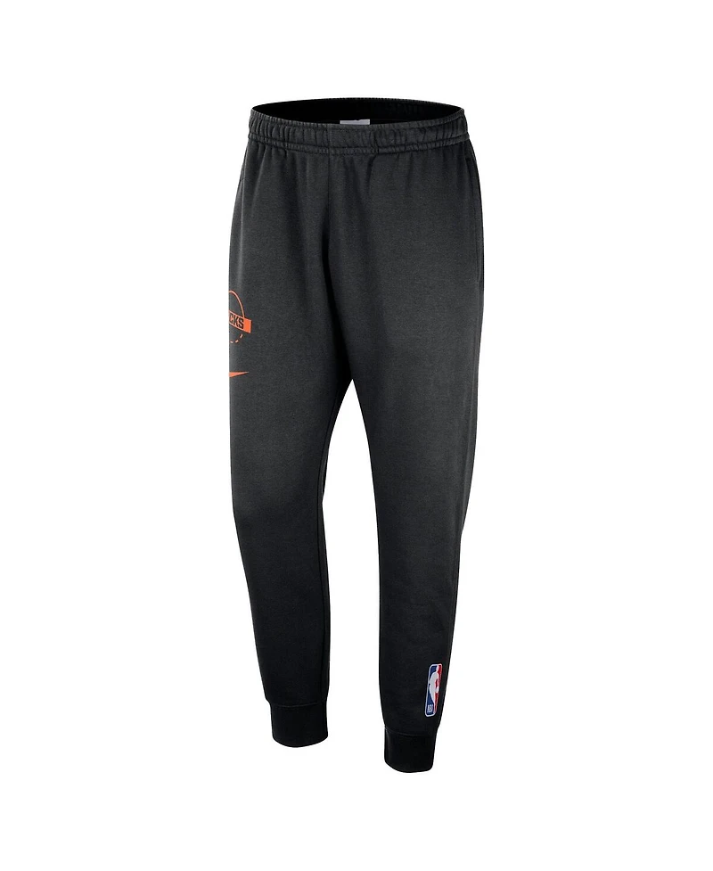 Nike Men's Black New York Knicks 2025/26 Authentic Practice Club Jogger Pants