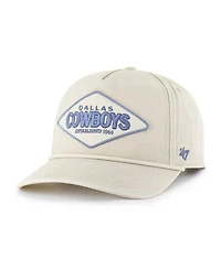 '47 Brand Men's Khaki Dallas Cowboys Cairn Hitch Adjustable Hat