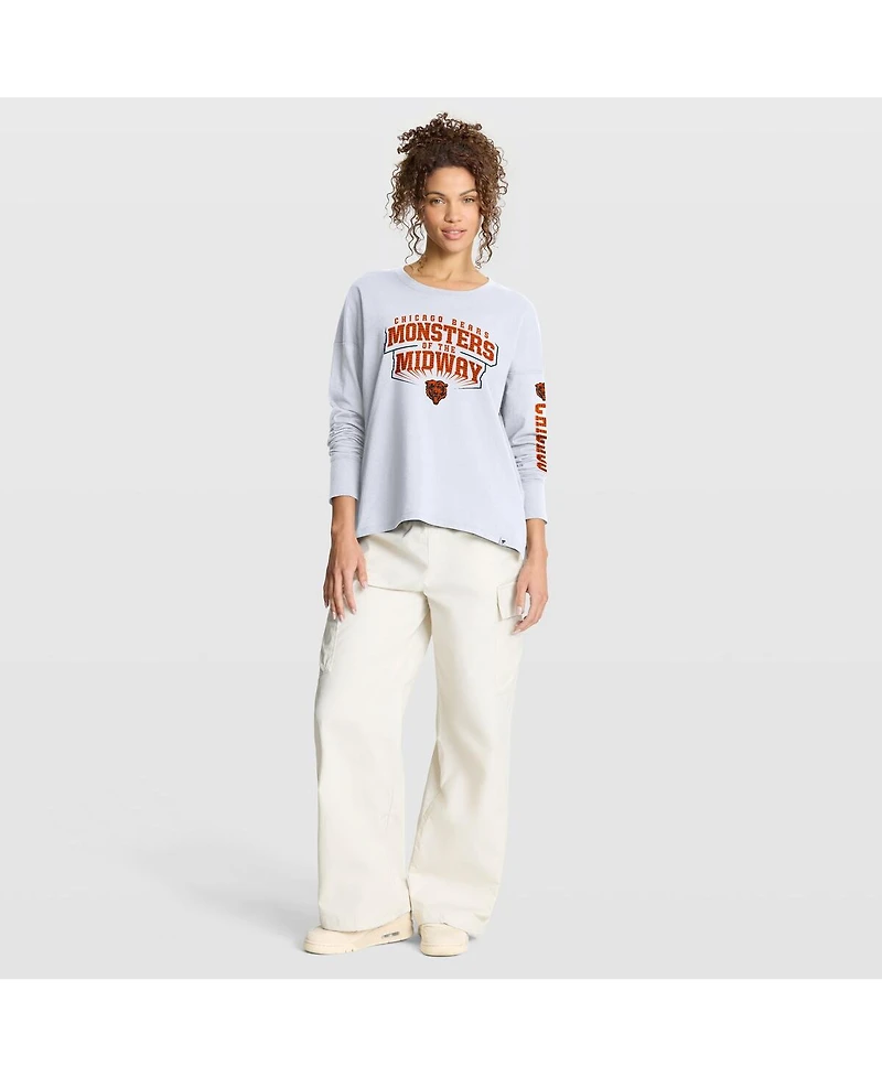 Fanatics Women's White Chicago Bears Hometown Legacy Long Sleeve T-Shirt