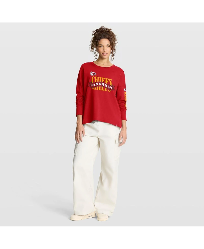 Fanatics Women's Red Kansas City Chiefs Hometown Legacy Long Sleeve T-Shirt