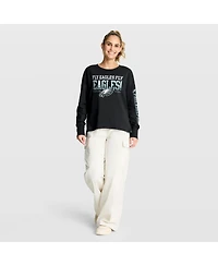 Fanatics Women's Black Philadelphia Eagles Hometown Legacy Long Sleeve T-Shirt