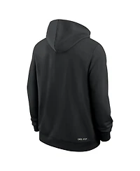 Nike Men's Black Usc Trojans 2025 Sideline Standard Issue Dri-fit Hoodie