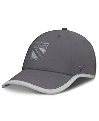 Fanatics Women's Charcoal New York Rangers Fundamental Reflector Adjustable Hat