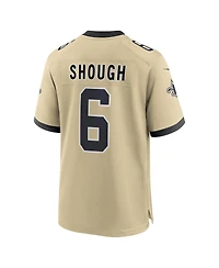 Nike Men's Tyler Shough Gold New Orleans Saints Alternate Game Player Jersey