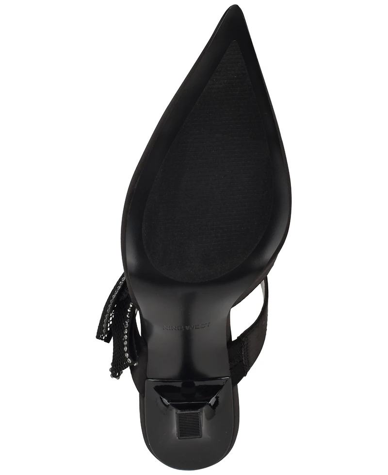 Nine West Women's Bowey Slip-On Pointy Toe Dress Pumps