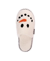 Muk Luks Women's Novelty Snowman Scuff Slipper