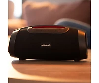 Radioshack 80W Bluetooth Portable Speaker with Rgb lights True Wireless and Type C Charging Port 4001771 Black