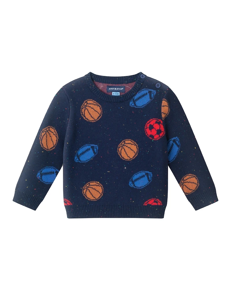 Andy & Evan Infant Boys Sports Baby Sweater Set