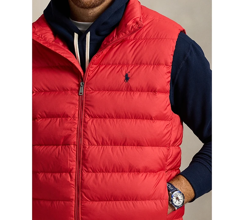Polo Ralph Lauren Men's Big & Tall Quilted Vest Jacket