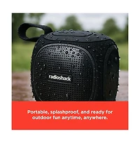 RadioShack Mini Wireless Speaker, Bluetooth 5.3, 10W, Rgb, Fm Radio, Waterproof IPX5 4001776