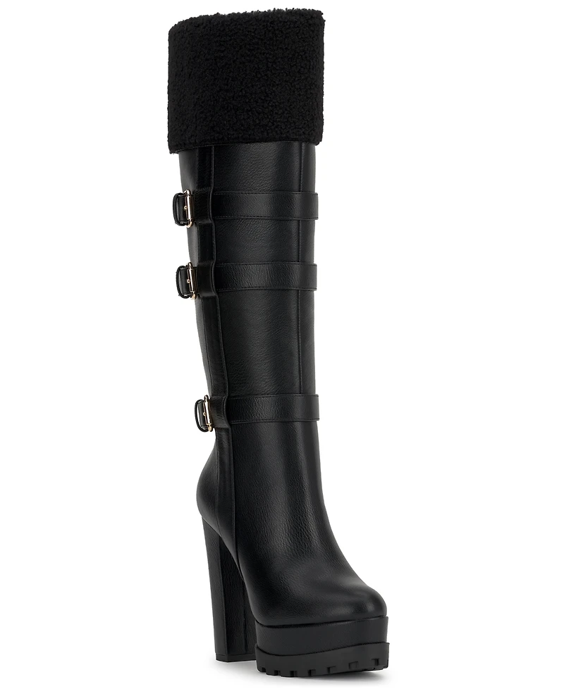 Jessica Simpson Women's Imerald Platform Cozy Tall Boots