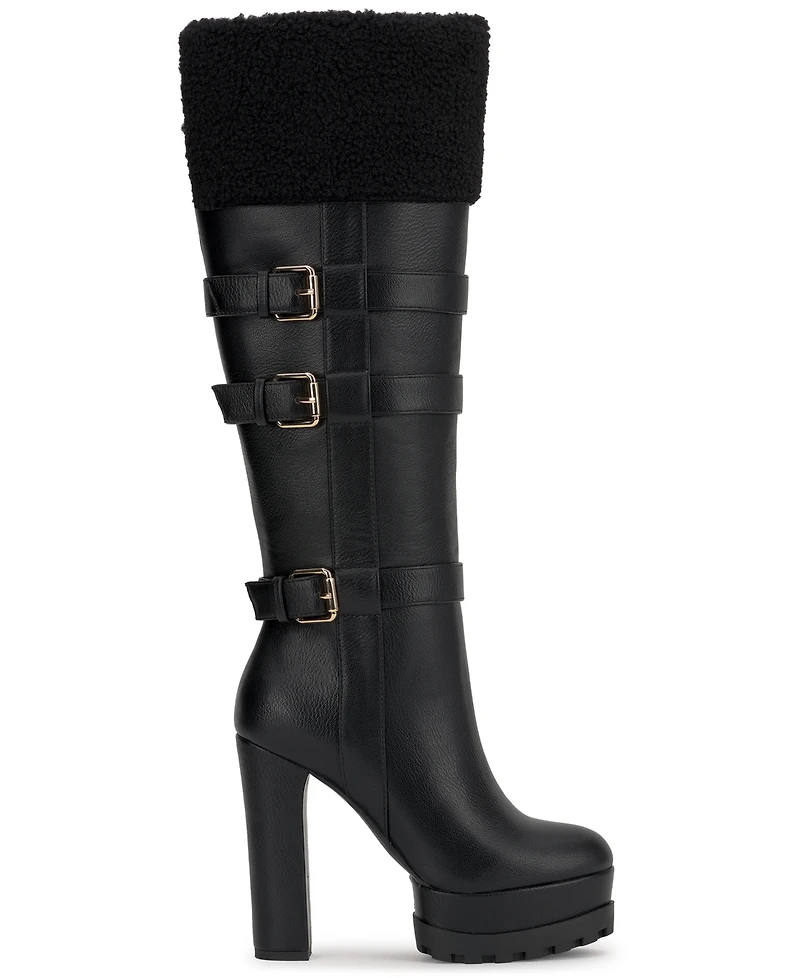 Jessica Simpson Women's Imerald Platform Cozy Tall Boots
