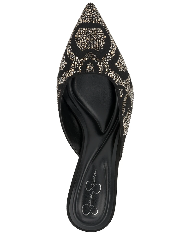 Jessica Simpson Women's Xia Mid-Heel Mule Pumps