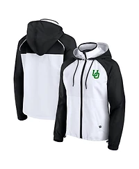 Fanatics Women's White Oregon Ducks Full-Zip Anorak Hoodie Jacket