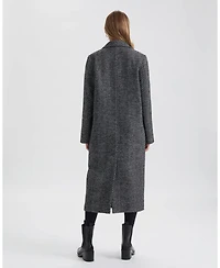 Nvlt Women's Chevron Long Coat