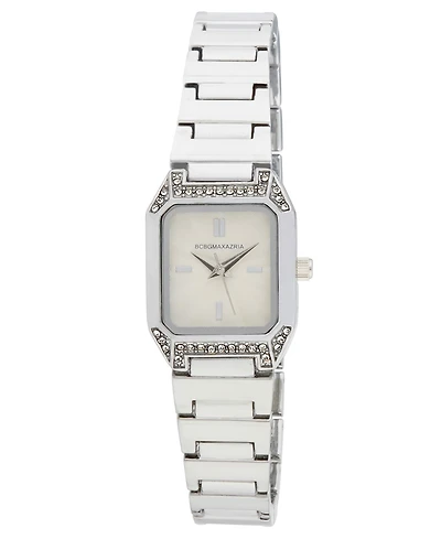 Bcbgmaxazria Women's Livia Silver Stainless Steel Bracelet Watch, 22mm