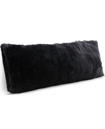 Cheer Collection Faux Fur Body Pillow, 20" x 54"