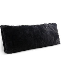 Cheer Collection Faux Fur Body Pillow, 20" x 54"