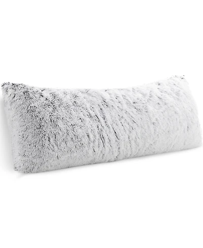 Cheer Collection Faux Fur Body Pillow, 20" x 54"