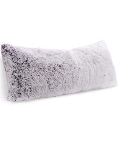 Cheer Collection Faux Fur Body Pillow, 20" x 54"