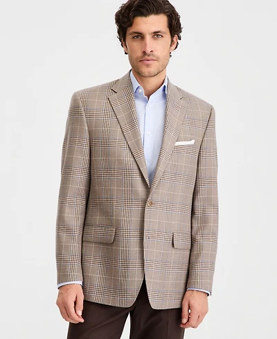 Michael Kors Men's Classic-Fit Wool Blend Sport Coats